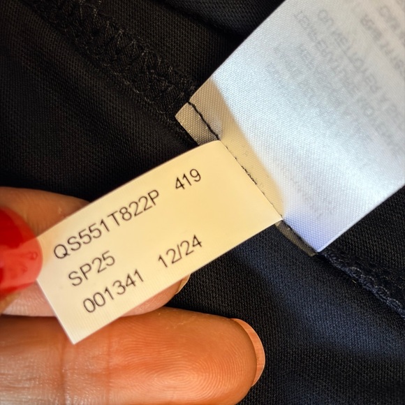 NWT MICHAEL KORS Navy Blue Women's Top Sz XL NWT - Picture 10 of 11